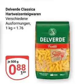 Globus Delverde classica hartweizenteigwaren Angebot