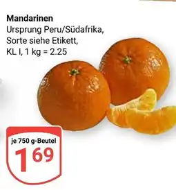 Globus Mandarinen Angebot