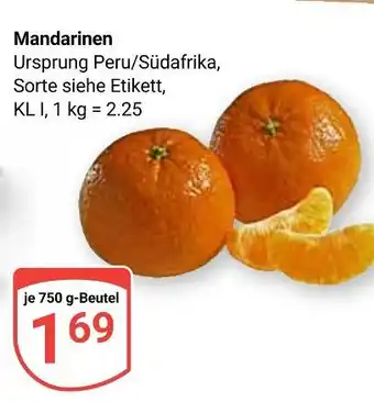 Globus Mandarinen Angebot
