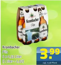 Getränke Arena Krombacher pils Angebot