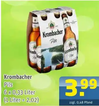 Getränke Arena Krombacher pils Angebot