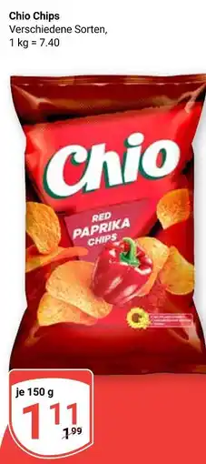 Globus Chio chips Angebot