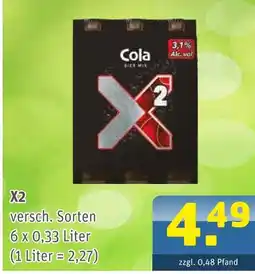 Getränke Arena X2 Angebot