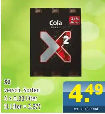 Getränke Arena X2 Angebot