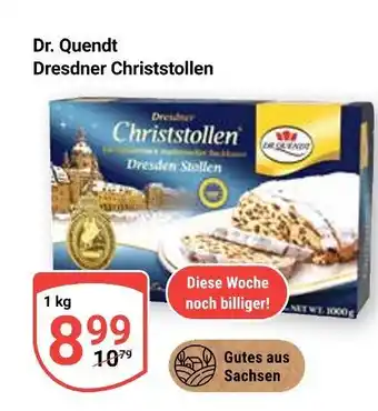 Globus Dr. quendt dresdner christstollen Angebot