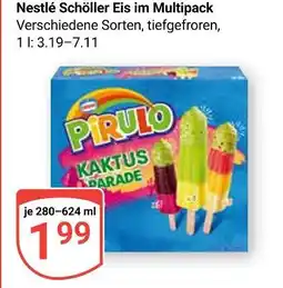 Globus Nestlé schöller eis im multipack Angebot