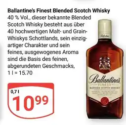 Globus Ballantine's finest blended scotch whisky Angebot