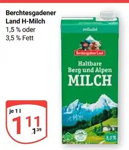 Globus Berchtesgadener land h-milch Angebot