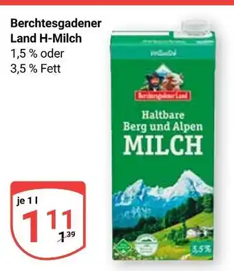 Globus Berchtesgadener land h-milch Angebot