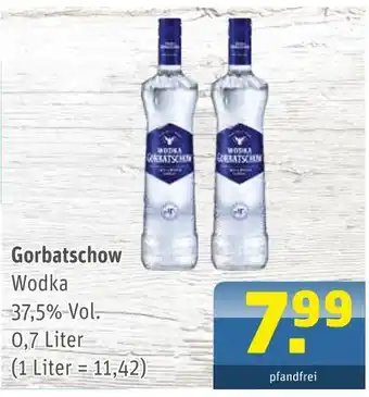 Getränke Arena Gorbatschow wodka Angebot