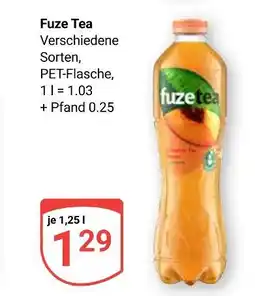 Globus Fuze tea Angebot