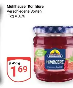Globus Mühlhäuser konfitüre Angebot