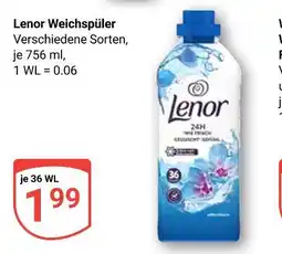 Globus Lenor weichspüler Angebot