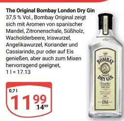 Globus Bombay the original bombay london dry gin Angebot