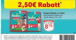 Globus Pampers windeln oder pants Angebot