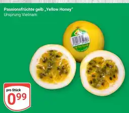Globus Passionsfrüchte gelb yellow honey Angebot