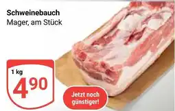 Globus Schweinebauch Angebot
