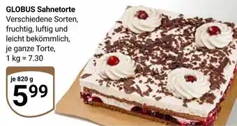 Globus Globus sahnetorte Angebot