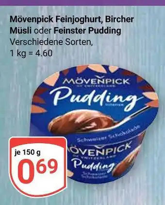 Globus Mövenpick feinjoghurt Angebot