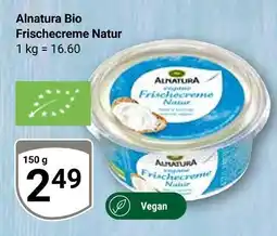 Globus Alnatura bio frischecreme natur Angebot
