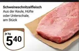 Globus Schweineschnitzelfleisch Angebot