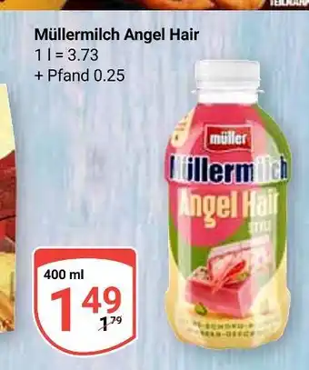 Globus Müllermilch angel hair Angebot