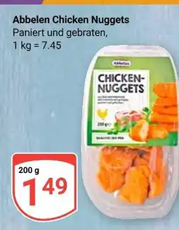 Globus Abbelén chicken nuggets Angebot