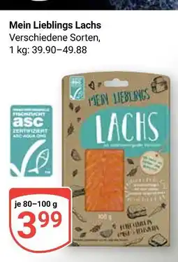 Globus Mein lieblings lachs Angebot