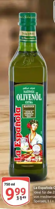 Globus La española natives olivenöl extra klassisch Angebot