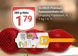 Globus Globus premium speisezwiebeln rot Angebot