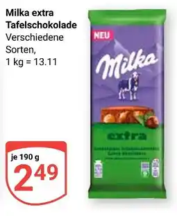 Globus Milka extra tafelschokolade Angebot