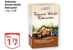 Globus Südzucker brauner würfel rohrzucker Angebot