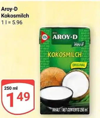 Globus Aroy-d kokosmilch Angebot