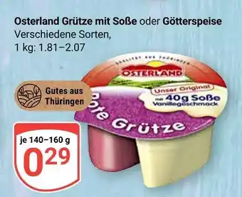 Globus Osterland grütze mit soße Angebot