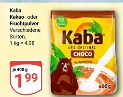 Globus Kaba kakao Angebot