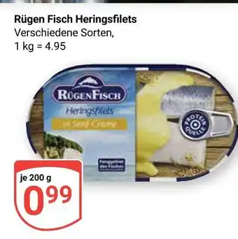 Globus Rügen fisch heringsfilets Angebot