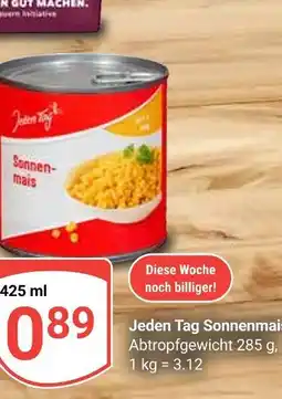 Globus Jeden tag sonnenmais Angebot