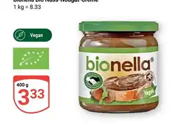 Globus Bionella bio nuss-nougat-creme Angebot