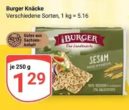 Globus Burger knäcke sesam Angebot