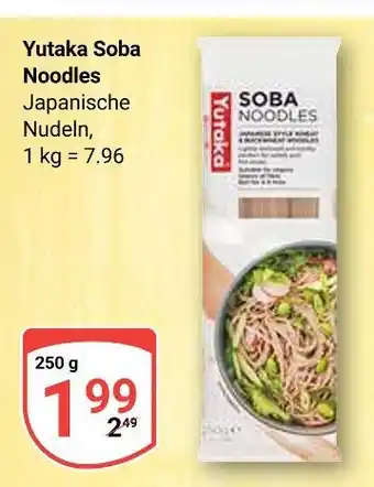 Globus Yutaka soba noodles Angebot