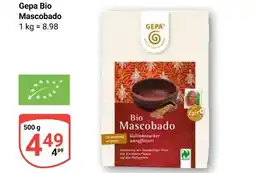 Globus Gepa bio mascobado Angebot