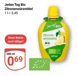 Globus Jeden tag bio zitronenwürzmittel Angebot