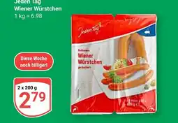 Globus Jeden tag wiener würstchen Angebot