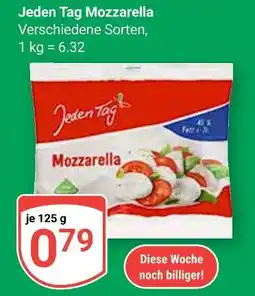 Globus Jeden tag mozzarella Angebot