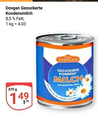 Globus Dovgan gezuckerte kondensmilch Angebot