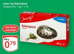 Globus Jeden tag rahmspinat Angebot