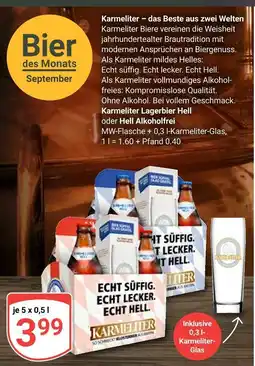 Globus Karmeliter lagerbier hell Angebot