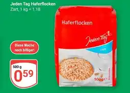 Globus Jeden tag haferflocken zart Angebot