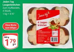 Globus Jeden tag laugenbrötchen Angebot