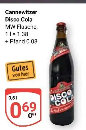 Globus Cannewitzer disco cola Angebot